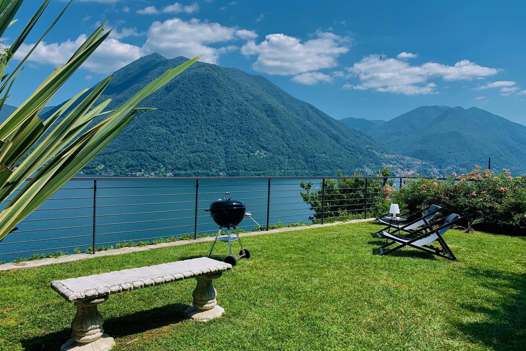 Residence Degli Oleandri 1A Argegno Bagian luar foto