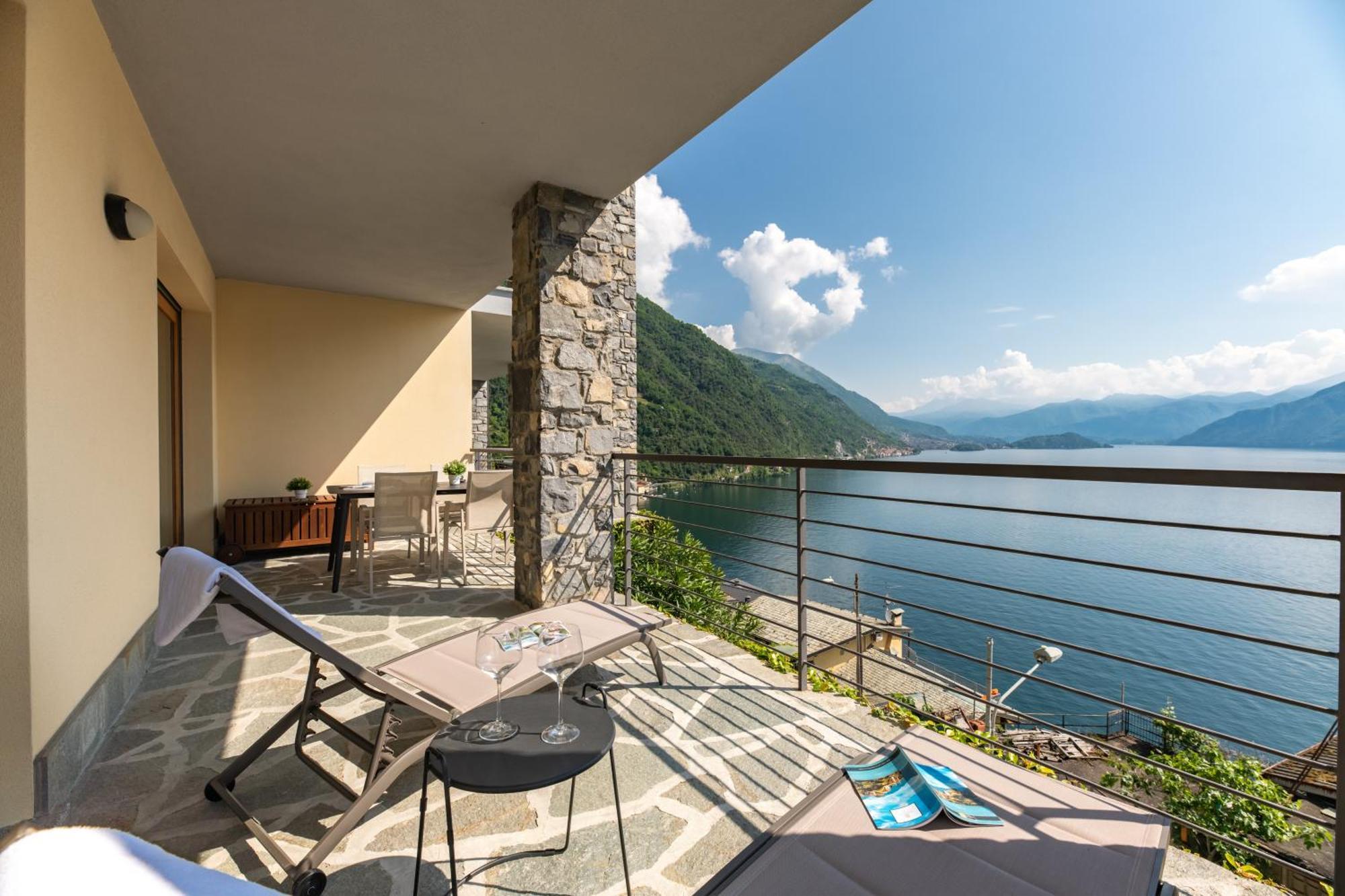 Residence Degli Oleandri 1A Argegno Bagian luar foto