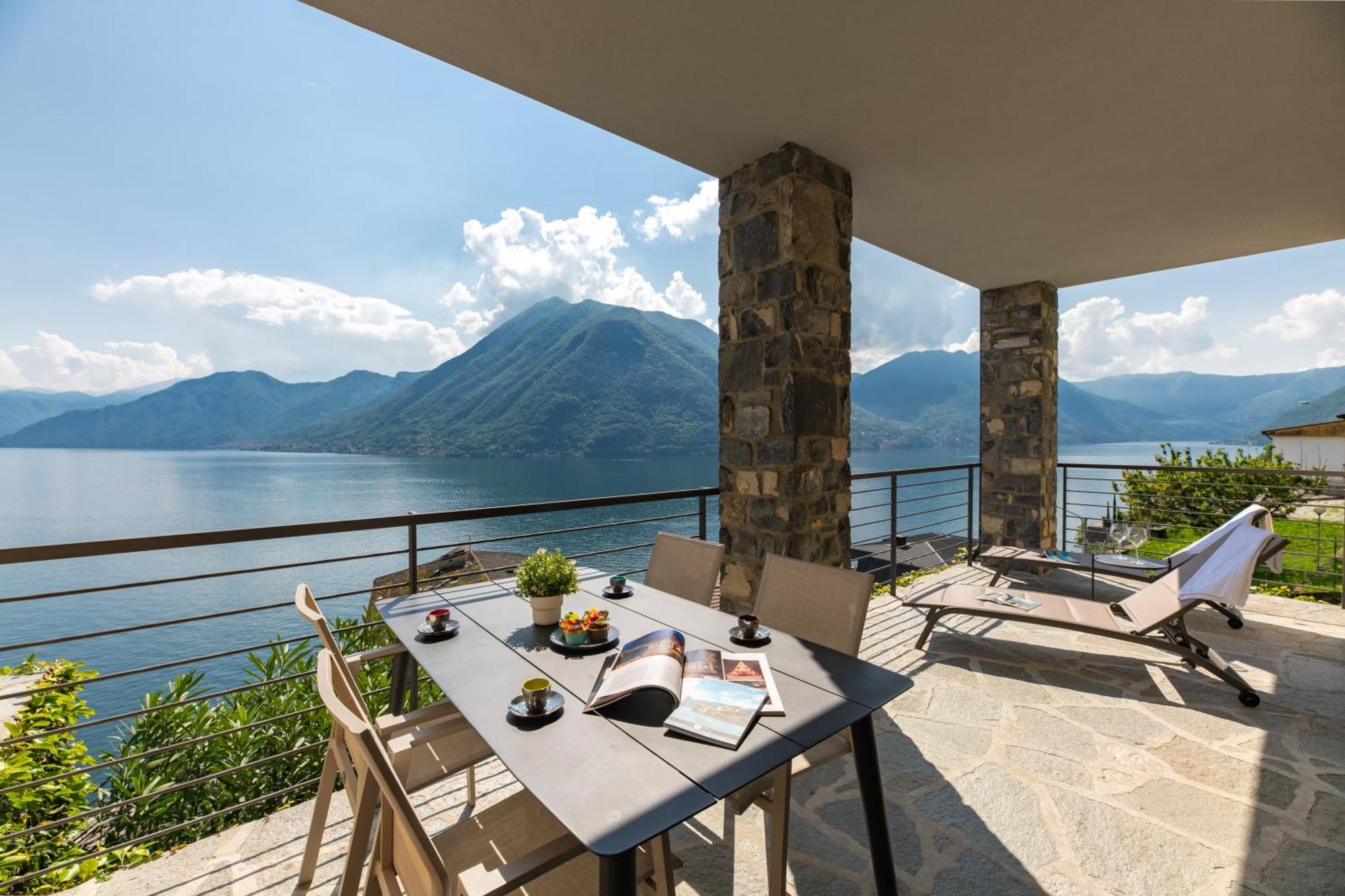 Residence Degli Oleandri 1A Argegno Bagian luar foto